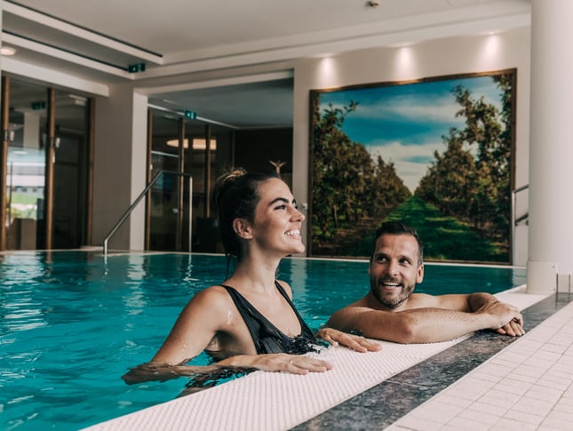 To be continued in the pool area.